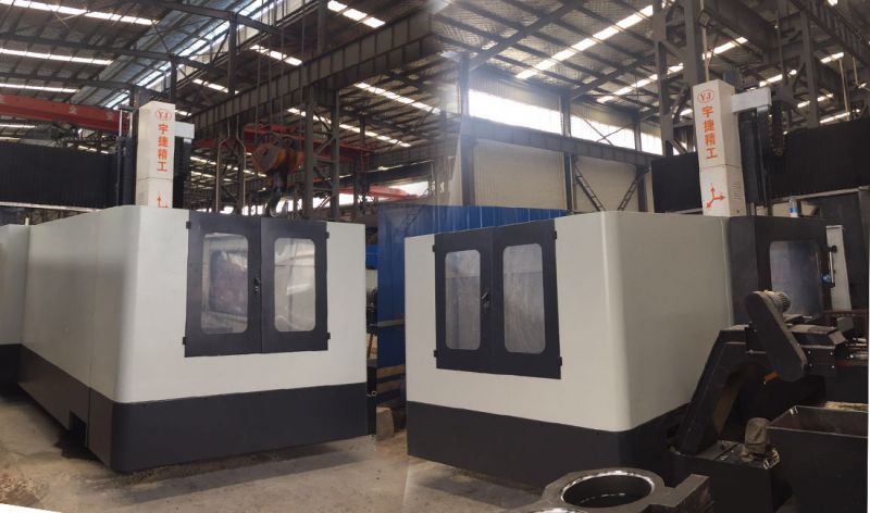 數(shù)控龍門銑生產裝配完畢