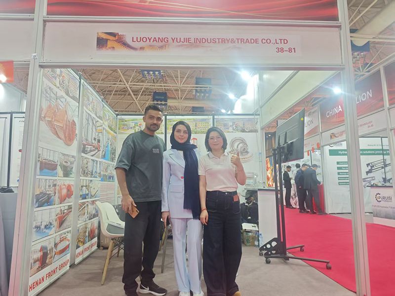 洛陽宇捷，跨越山海，伊朗德黑蘭展會火爆全場！